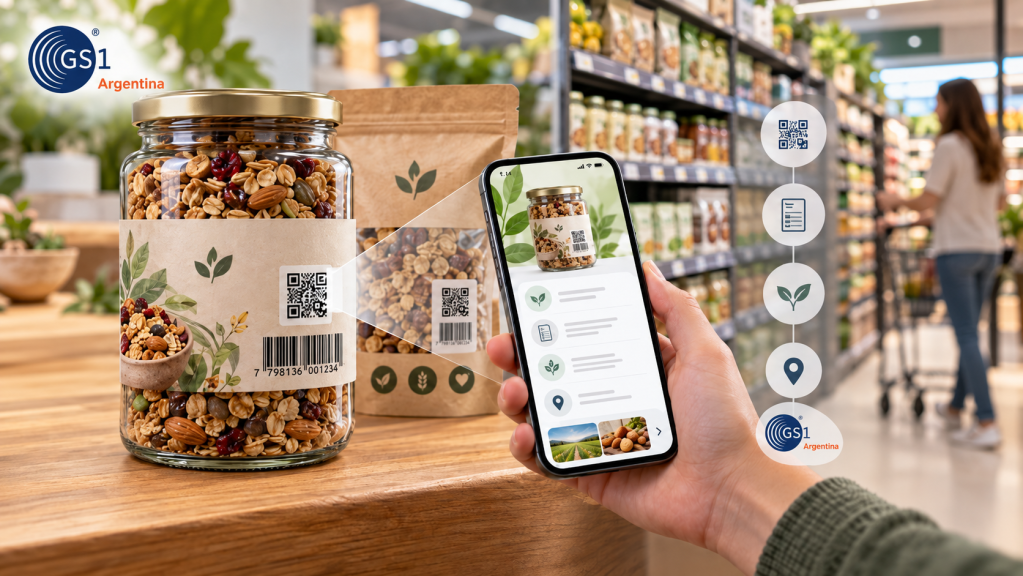 código de barras para productos saludables